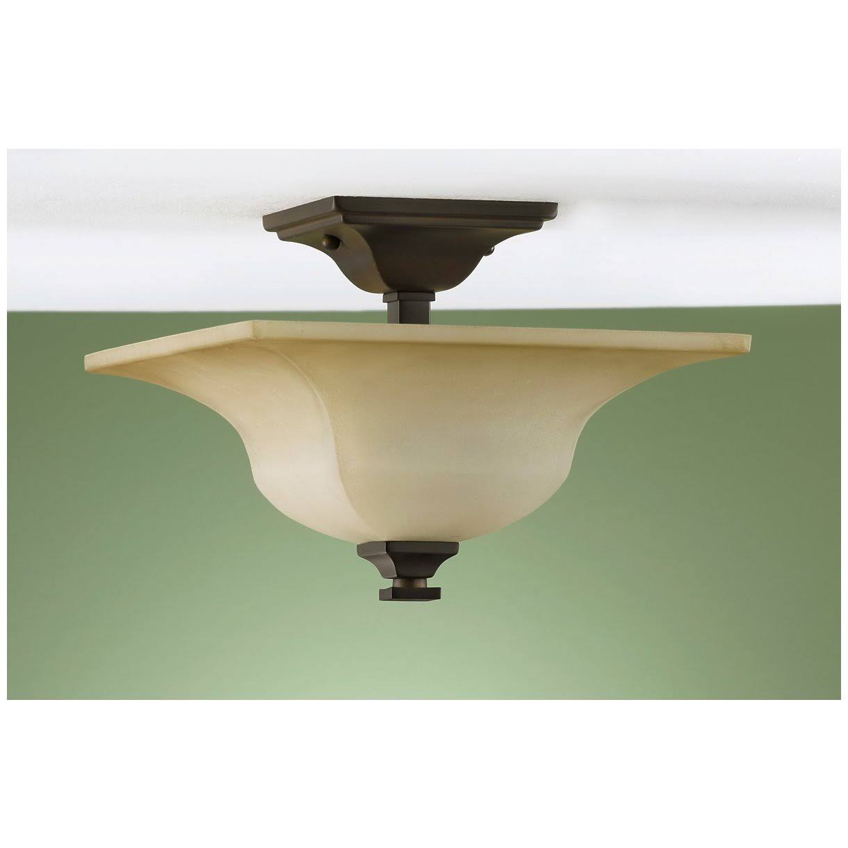 Semi-Flush Mount Light Oil Rubbed Bronze J361441