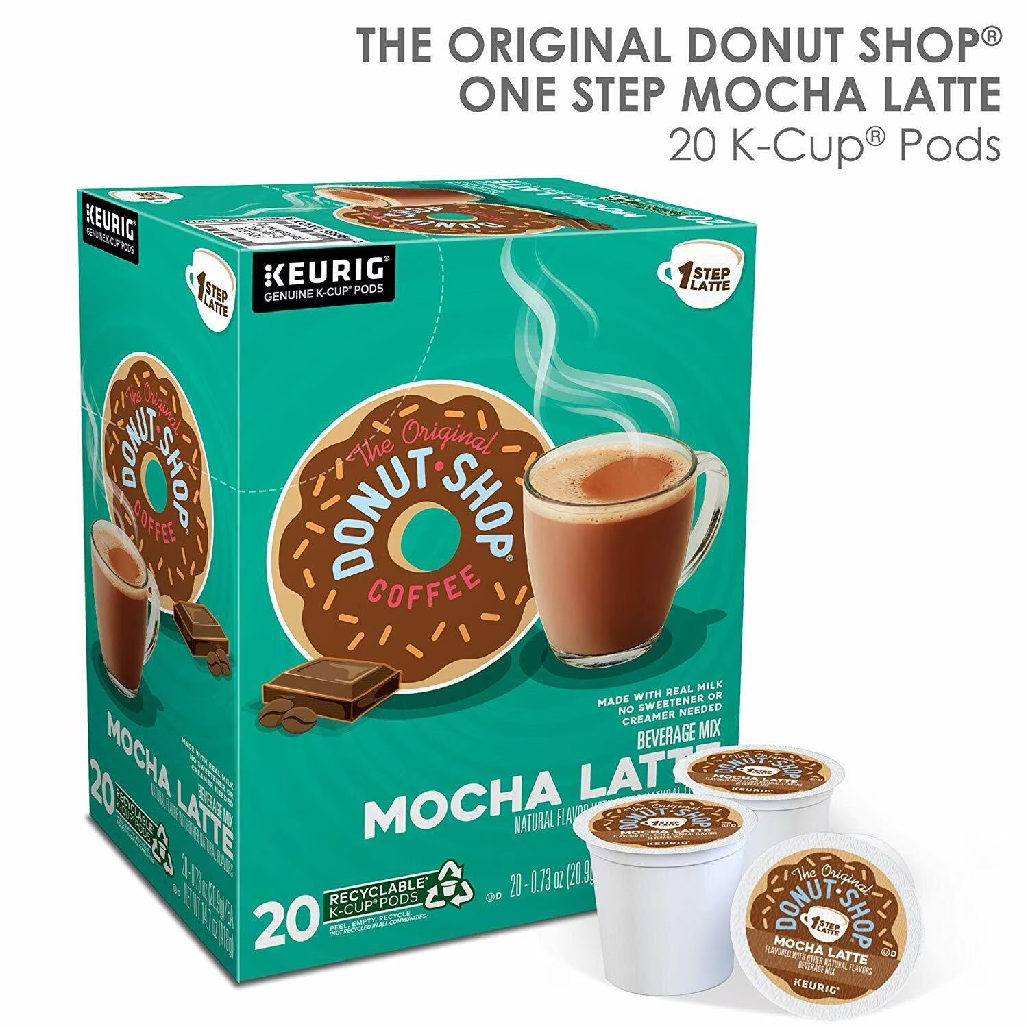 Mocha Latte Coffee 140 count K cup L14161