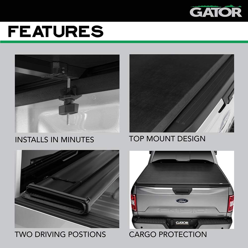 Soft Tri-Fold Truck Bed Tonneau Cover S19862