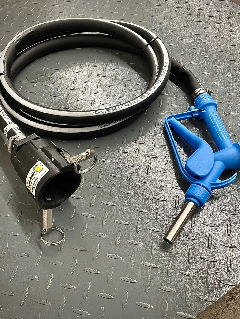 Portable Pump Unit with Nozzle, 2 Camlock Connection X25292