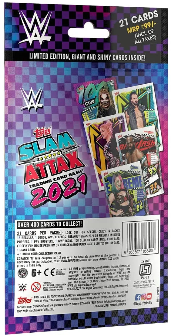 WWE Slam Attax Multi Pack G27443