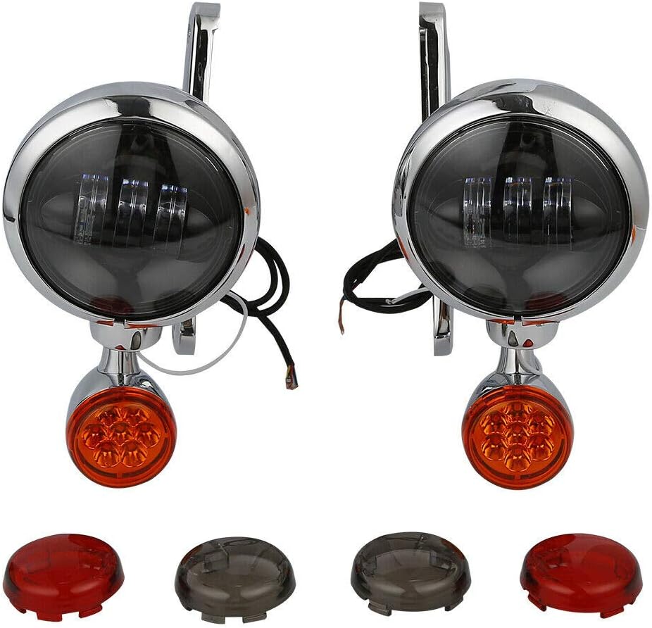 4.5" Auxiliary Fog Passing Lights Housing Bracket L865