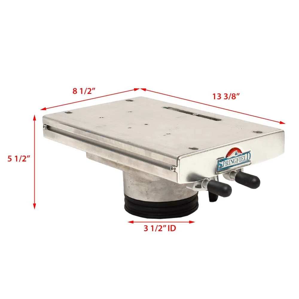 Boat Seat Slider 3 1/2 Inch Aluminum S138869