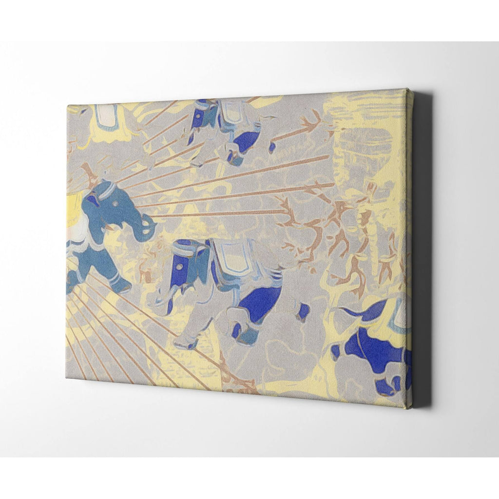 Multi-Color Matte Canvas S57887