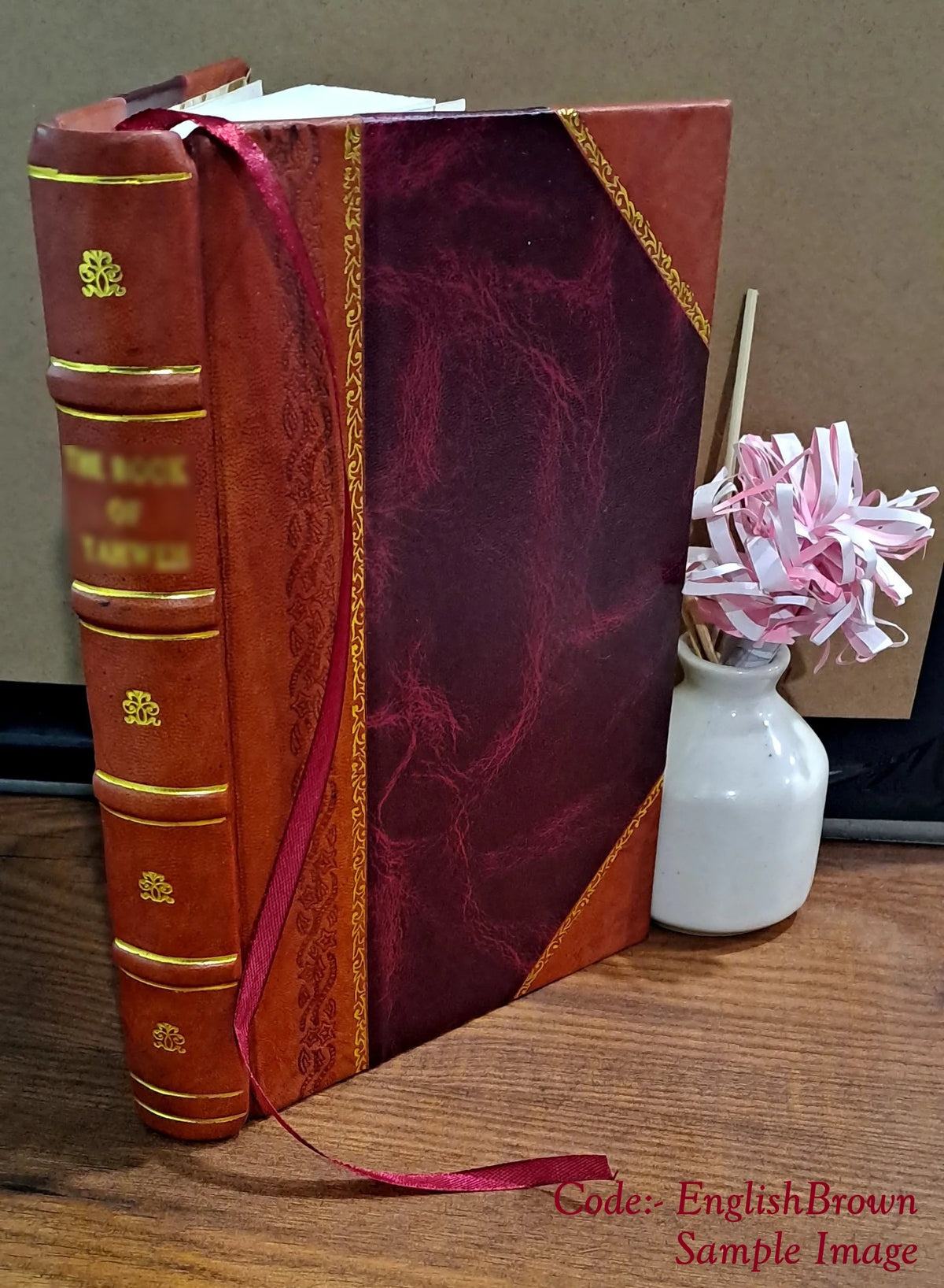 Leather Bound Book K4490