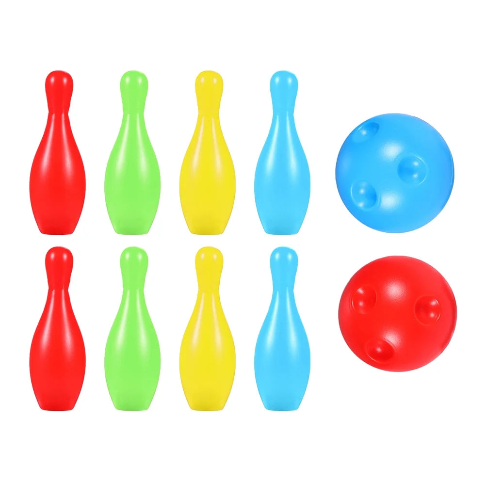 Bowling Game Set Kids Toys Indoor Outdoor J16630
