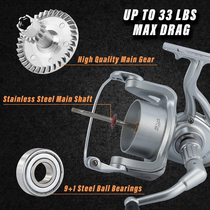 Surf Fishing Reel 11000 Spinning Fishing Reels Q708762