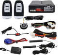 PKE Car Alarm with Remote Starter Passive Keyless Entry Proximity Unlock DC12V J129046