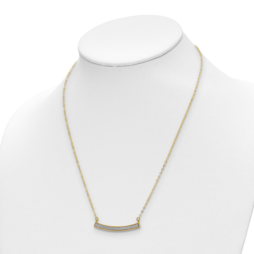 14kt Yellow Gold Polished Necklace U799