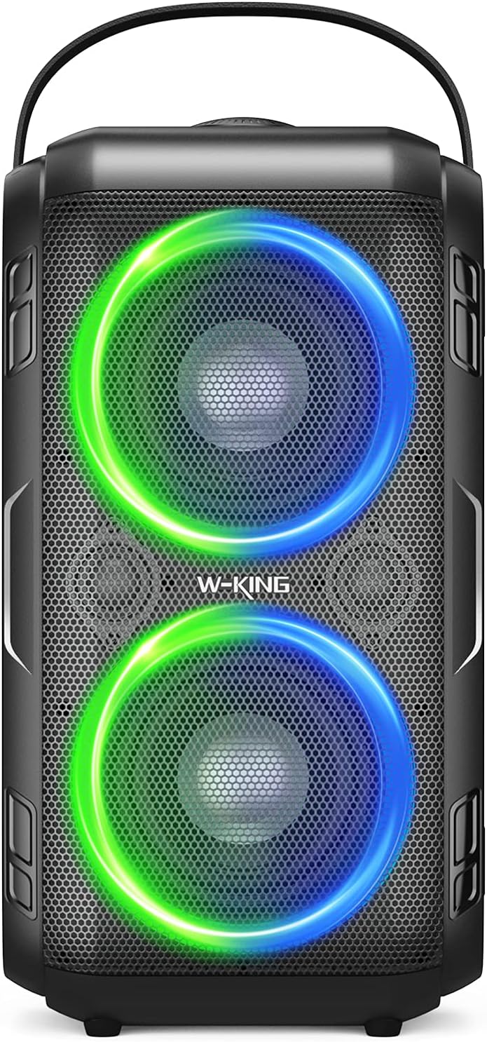 80W Bluetooth Speaker with LED Lights K972