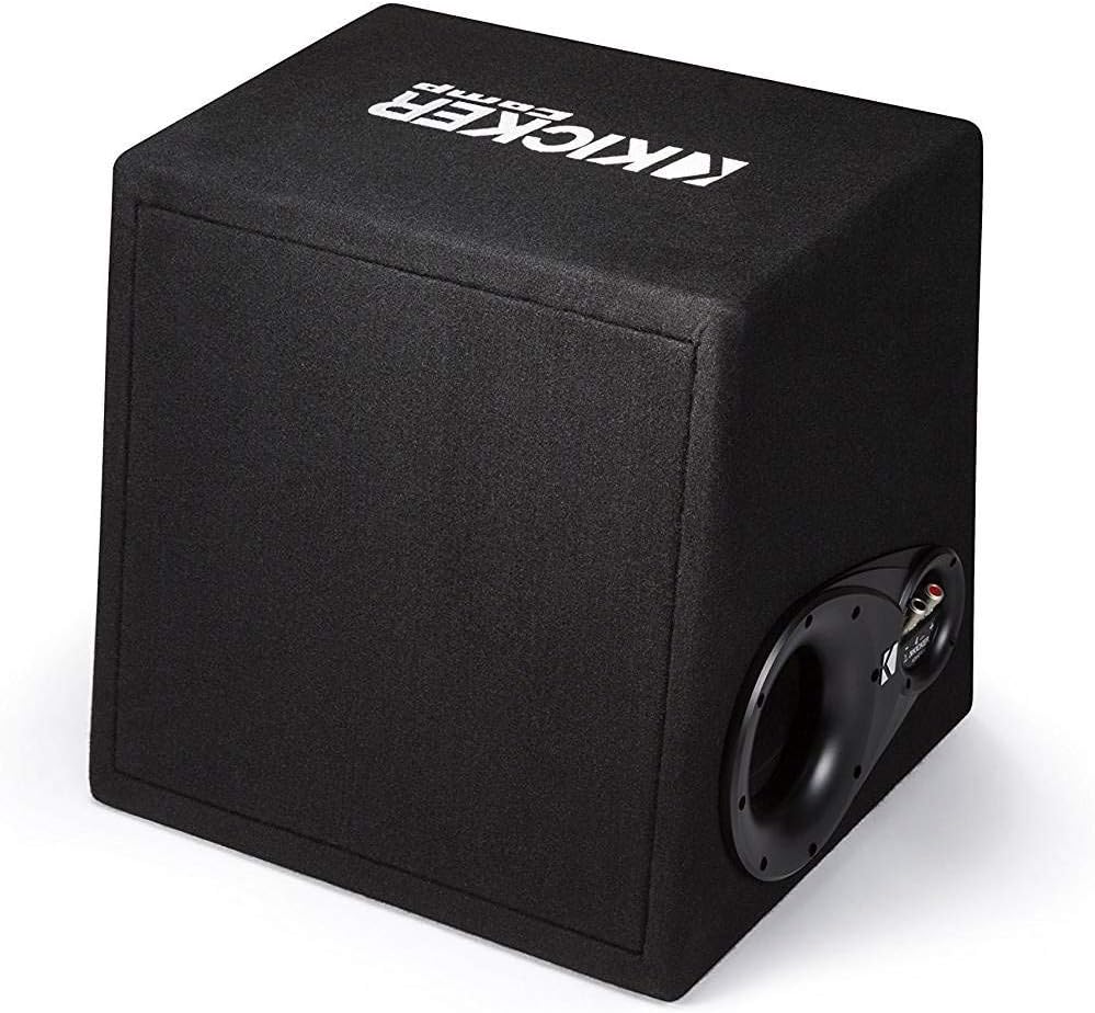 Kicker Comp 12 300W 4 Ohm Carpeted Vented Loaded Subwoofer Enclosure I128858