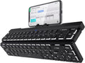 68 Keys 60% Foldable Mechanical Keyboard with Aluminum Body, White Backlit Z154