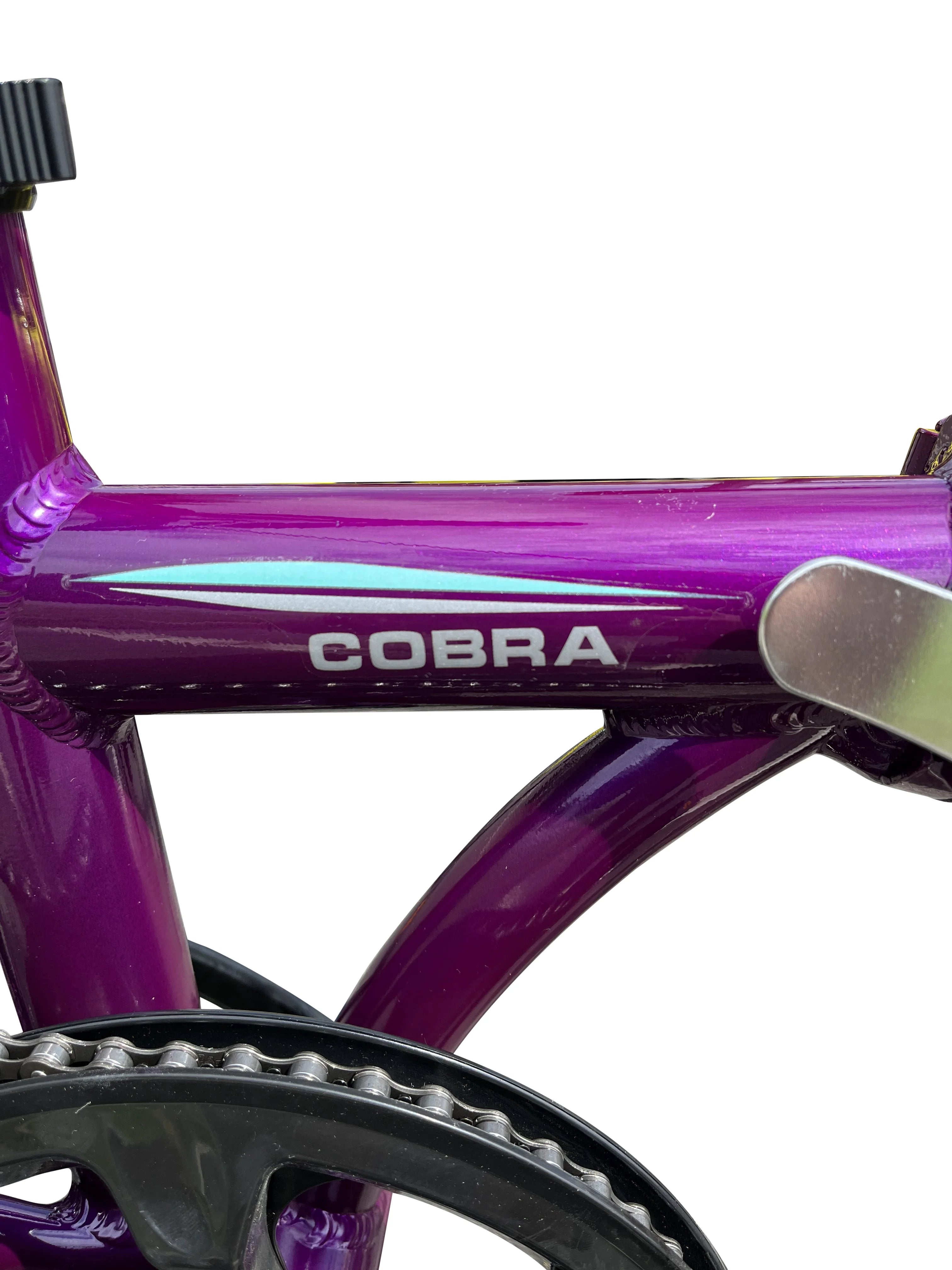 Purple Aluminum Folding Bike J607