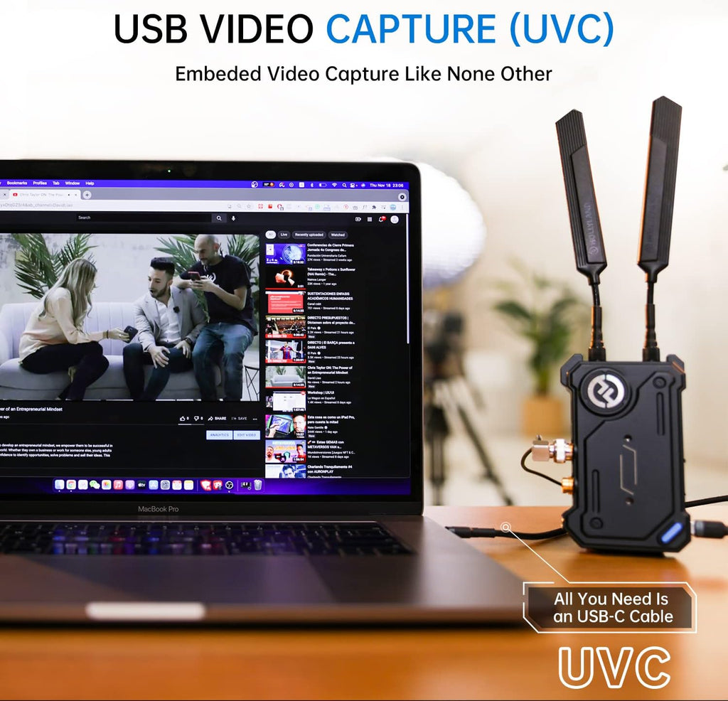 Wireless HDMI SDI Video Transmitter Receiver 1000ft 1080P 5G J20975