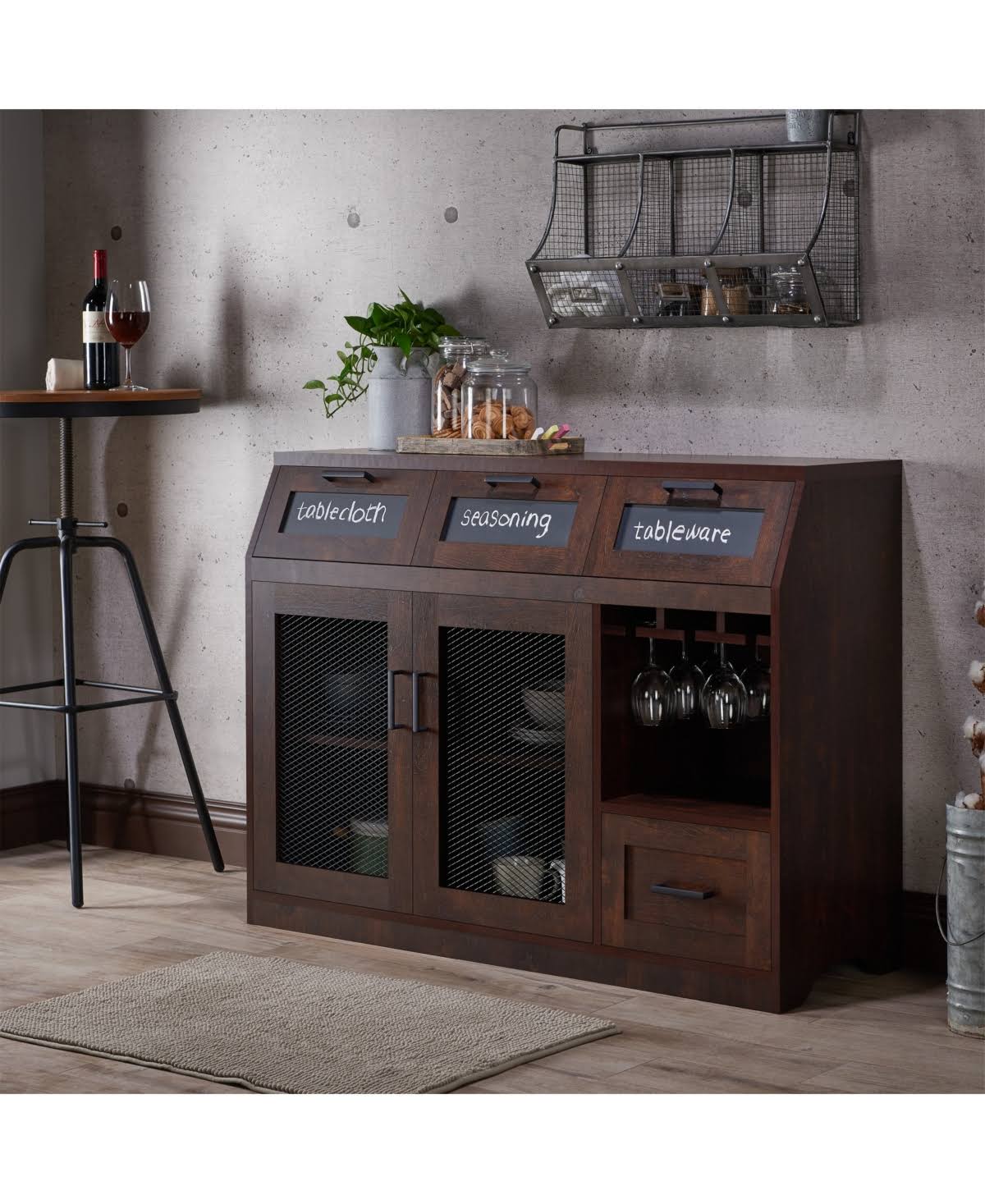 Light Brown Buffet Z392