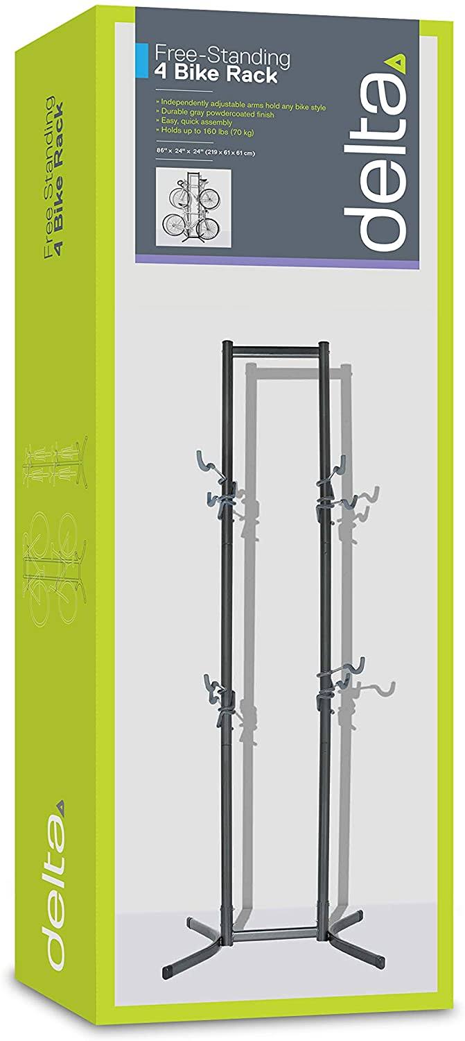 Free Standing Four-Bike Storage Rack O26572