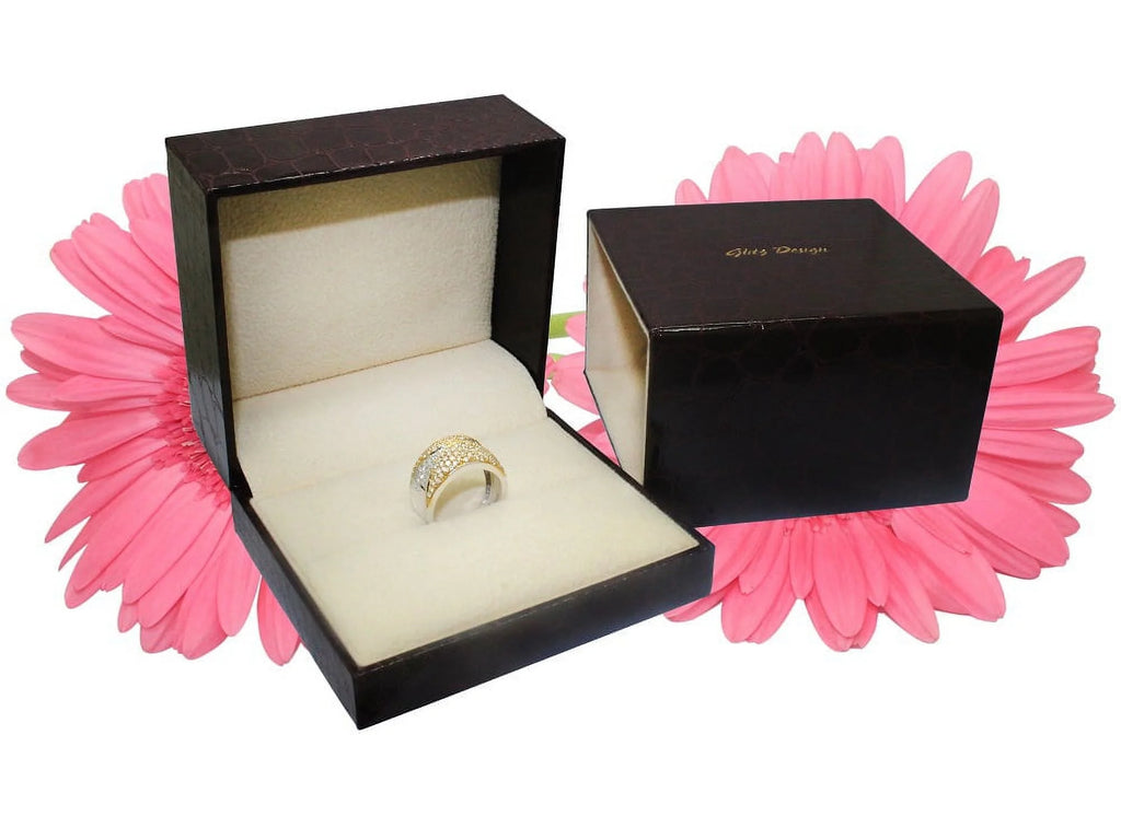 14K White Gold Diamond Wedding Ring Set 1.25 CT N213635