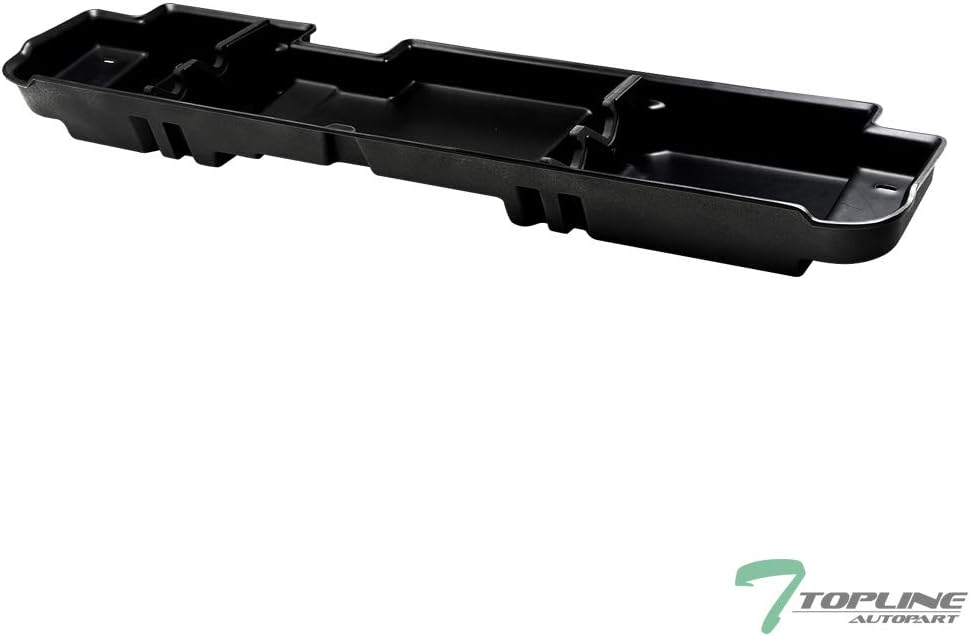 Black Gearbox Underseat Storage Box for Ford Superduty Crew Cab W3682
