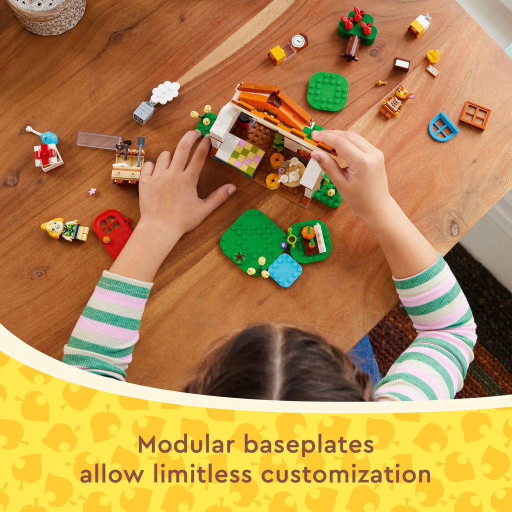 LEGO Animal Crossing Isabelle’s House Visit Buildable Creative Toy Z828019