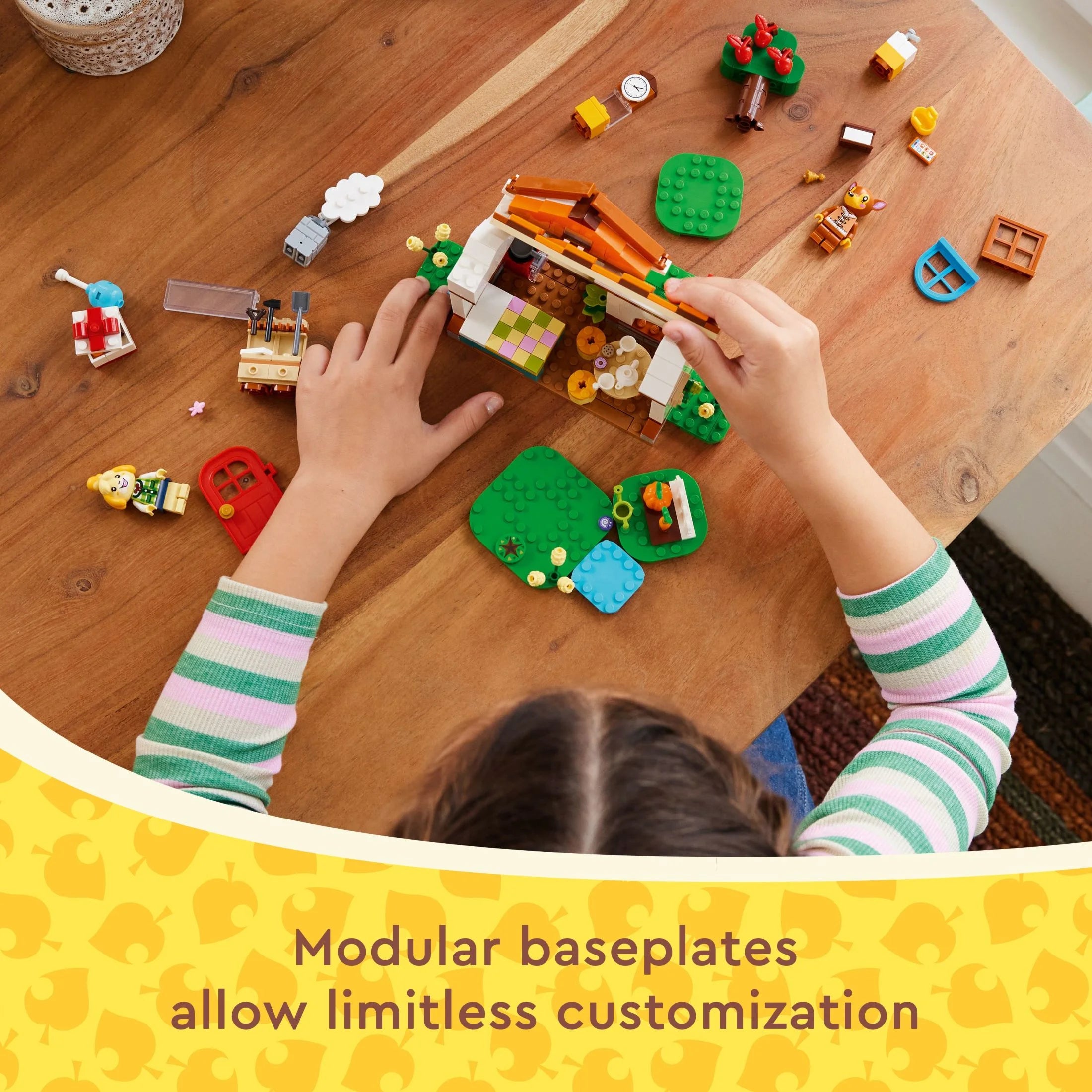 LEGO Animal Crossing Isabelle’s House Visit Buildable Creative Toy Z828019