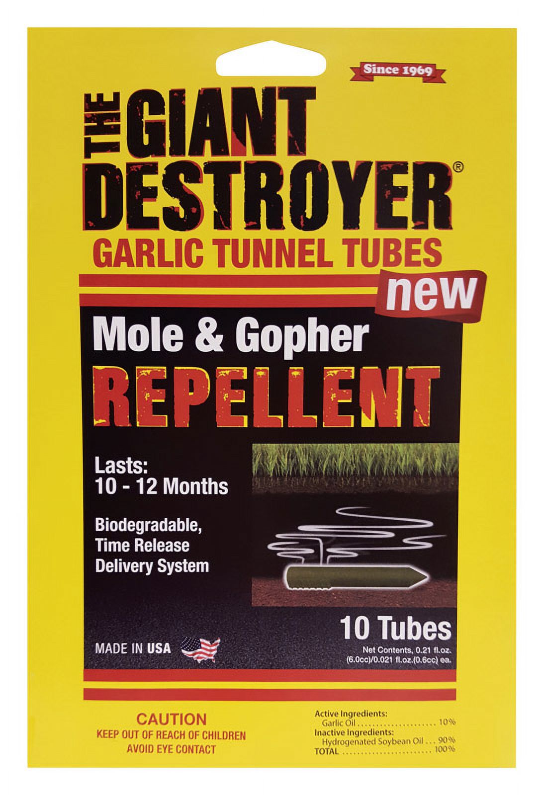 1 Pc Animal Repellent Tubes 0.21 Oz V262446