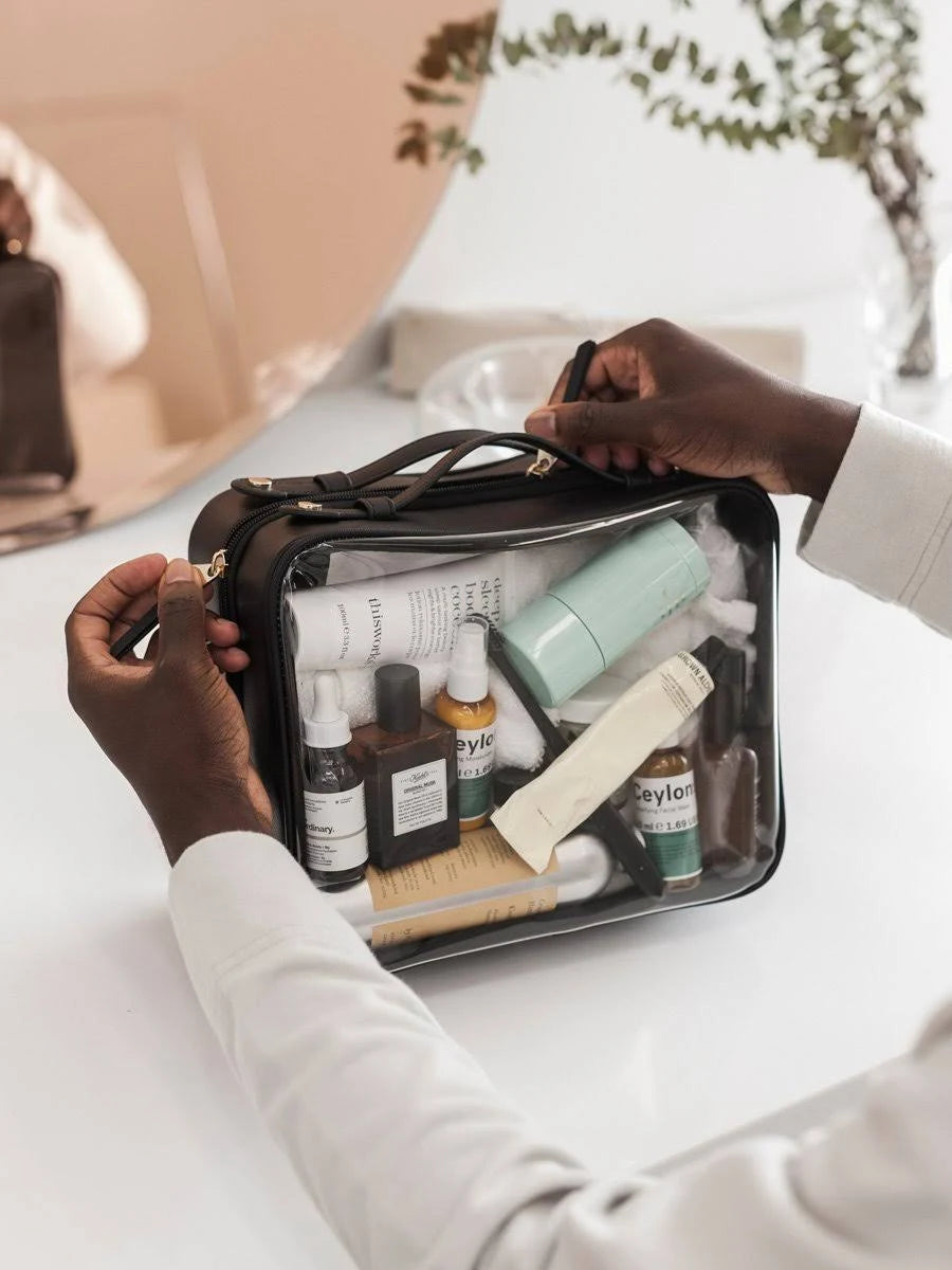 Mauve Clear Cosmetics Case S39167