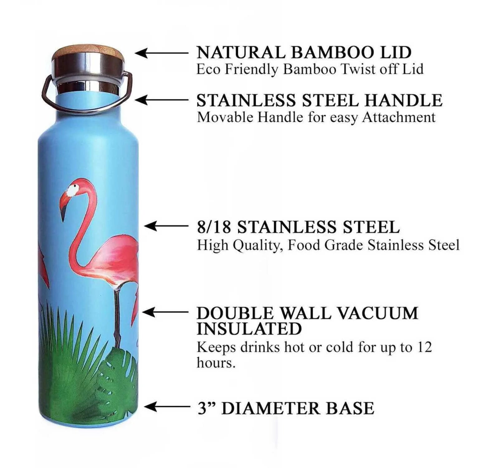 Stainless Steel Water Bottle H3884