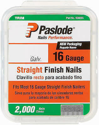 2,000-count 2-Inch 16-Gauge Galvanized Finish Nails S6632