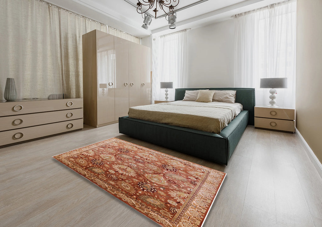 Rectangle Oriental Area Rug, 2' x 4' S96560