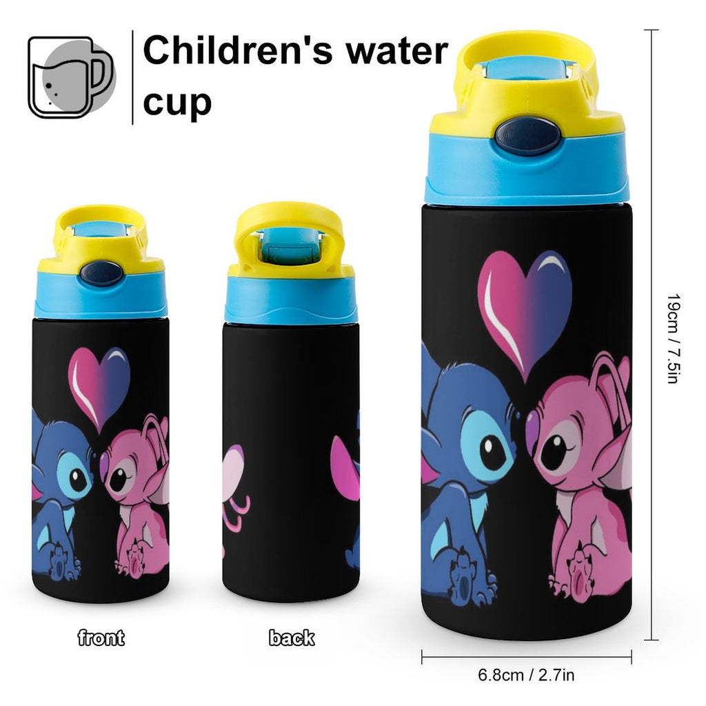 Stainless Steel Vacuum Insulated Water Bottle With Straw P53388
