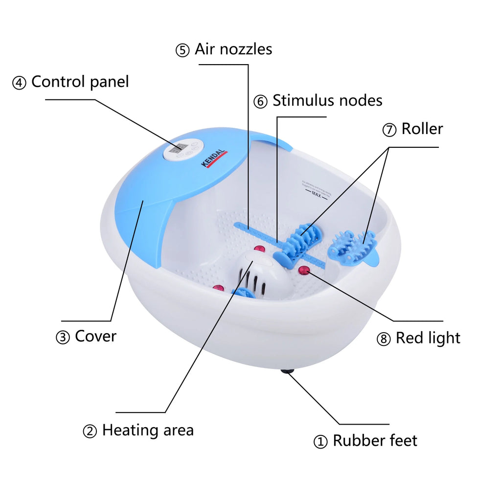 Foot Spa Bath Massager with Heat and Timer S5135