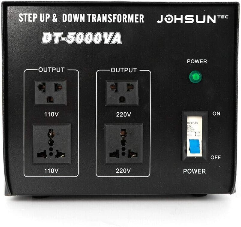 5000 Watt Voltage Converter Transformer, 110V/220V S5112