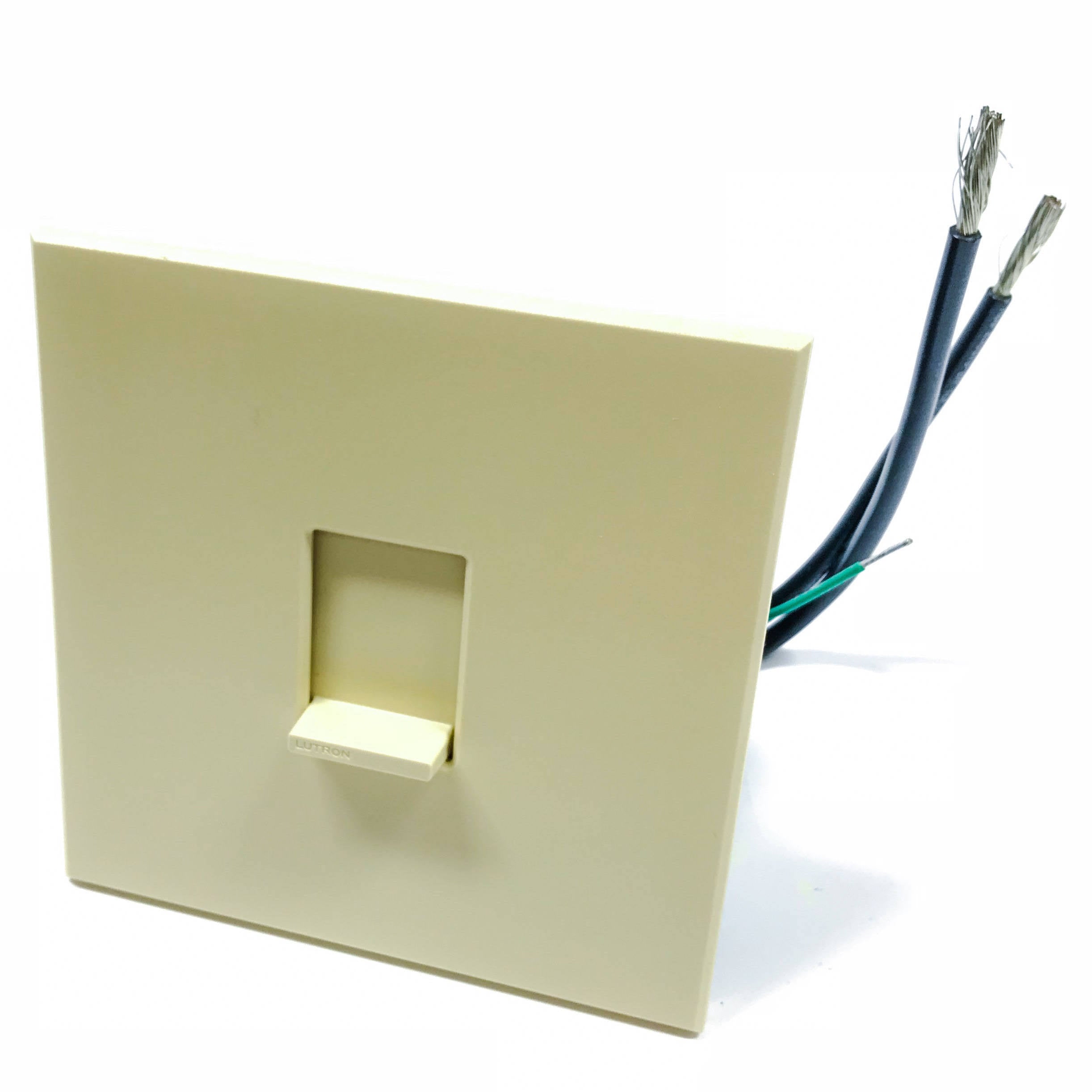 Ivory Single-Pole 2000W Slide-to-Off Dimmer H645