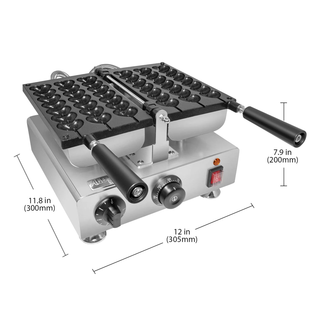 Heart-Shaped Waffle Maker W9529