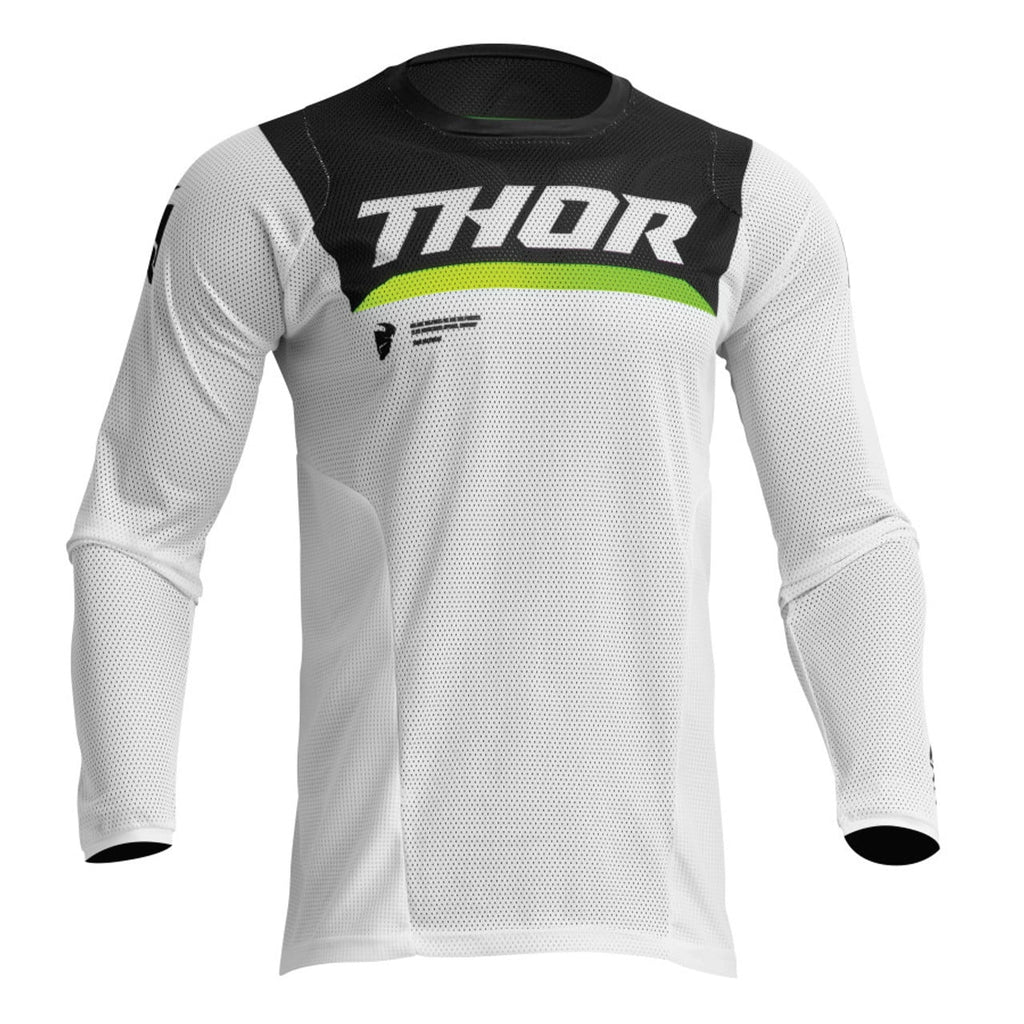 White/Black Motocross Jersey Pant Combo (X-Large / 38) D689642