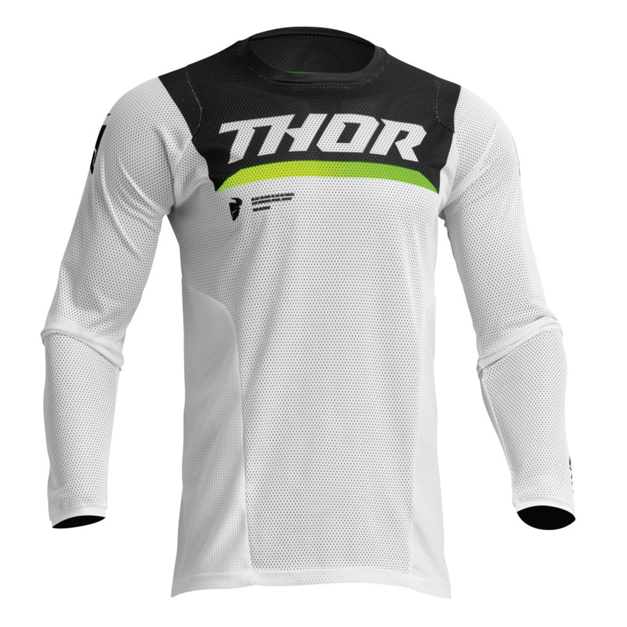 White/Black Motocross Jersey Pant Combo (X-Large / 38) D689642