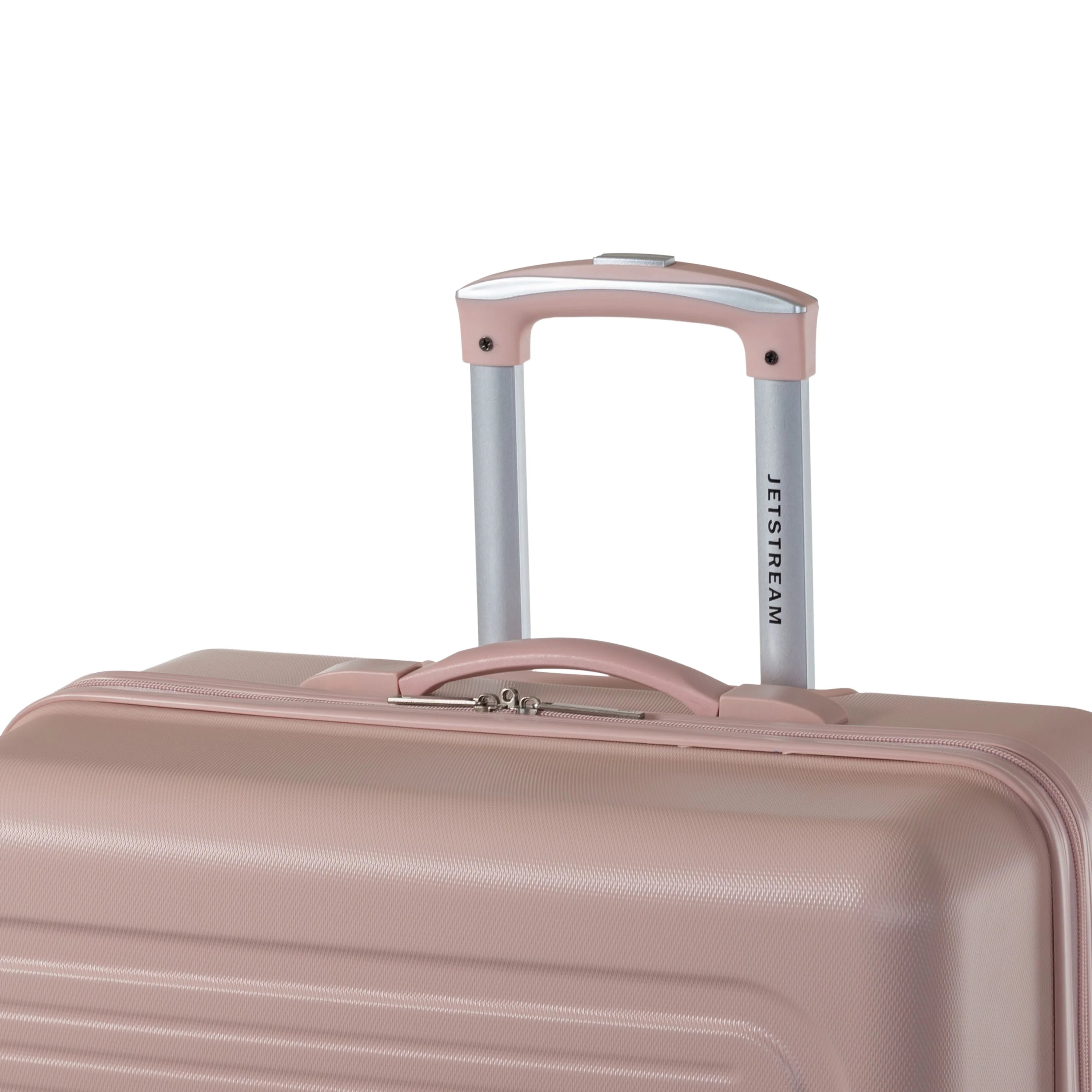 5pc Hardside Rolling Spinner Upright Set with Packing Cubes, Blush O92818