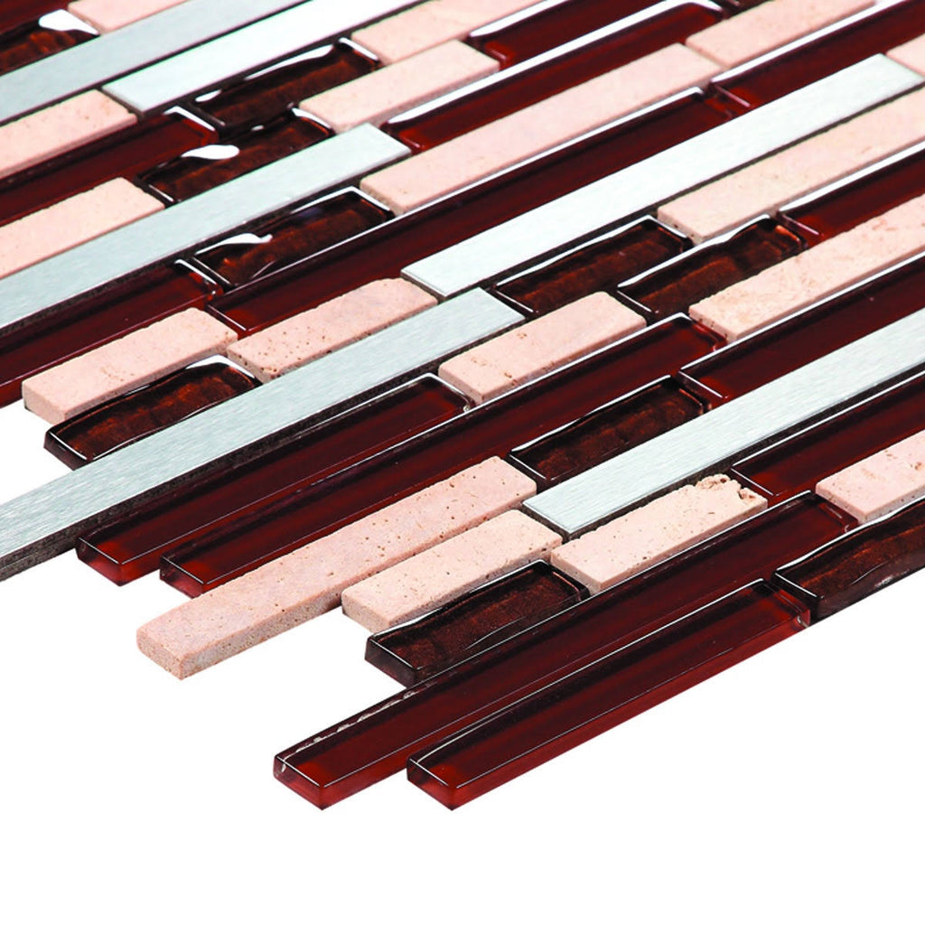 Mosaic Wall Tile (Pack of 6) J2168