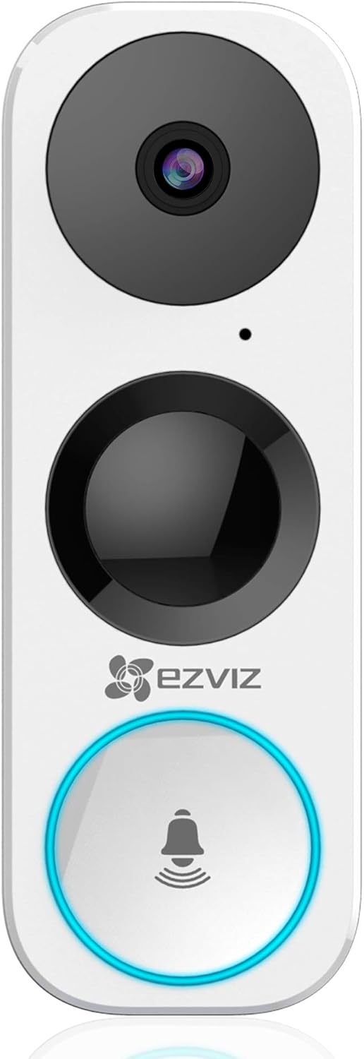 Wired WiFi Video Doorbell with Night Vision and Two-Way Talk M19384