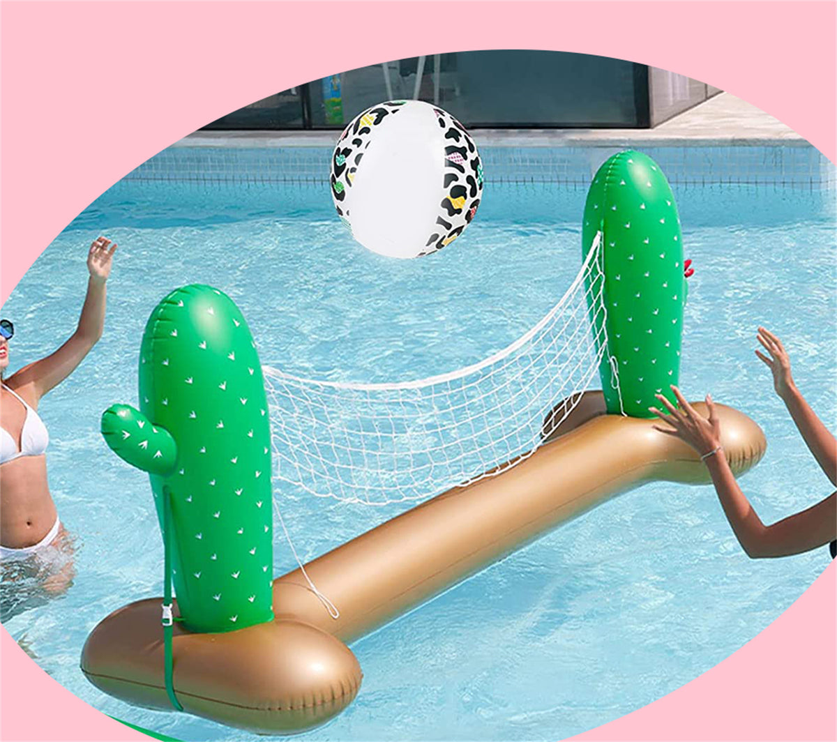 Inflatable Volleyball Net Game Set U5779
