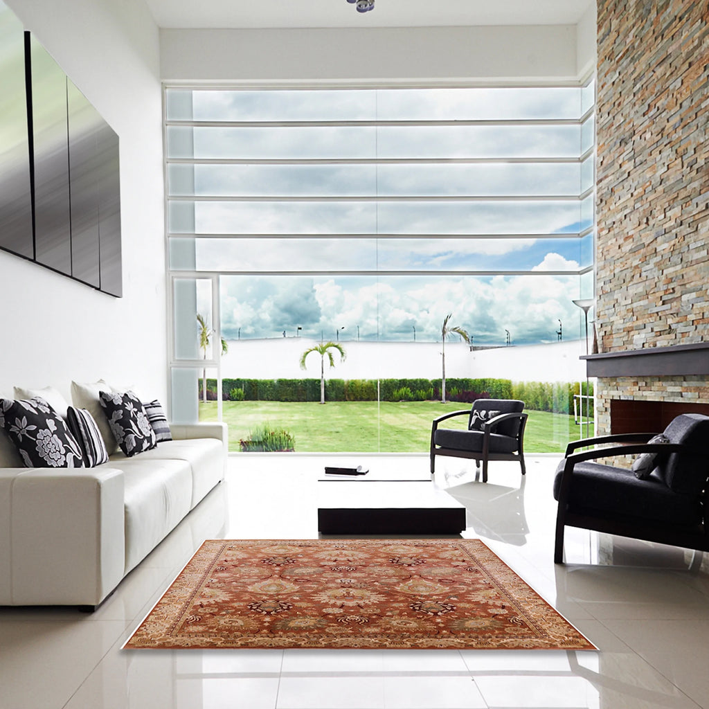 Rectangle Oriental Area Rug, 2' x 4' S96560