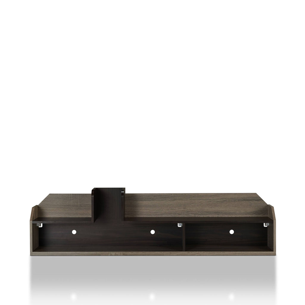 Walnut Wall-Mounted Media Console Z92603