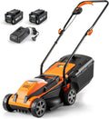 48V MAX Brushless Mower with 4.0Ah Battery and Dual Charger R52532
