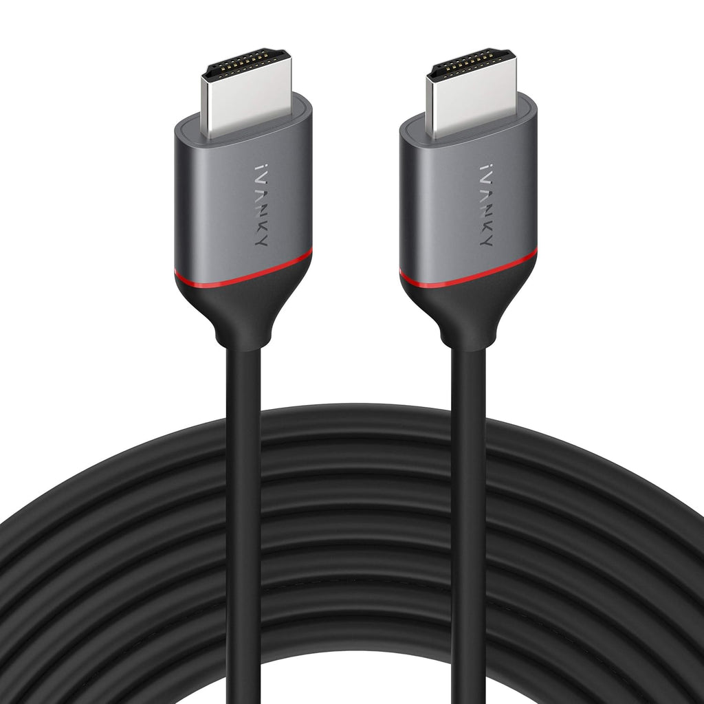 4K HDMI 2.0 Cable 50 ft, 18Gbps, Pack of 2 A273565
