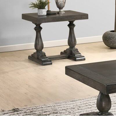 Dove Gray End Table Y15572