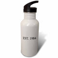 21 oz Black Sports Water Bottle I703