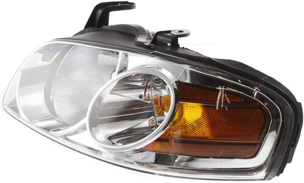 Chrome Driver Side Headlight Assembly V3922