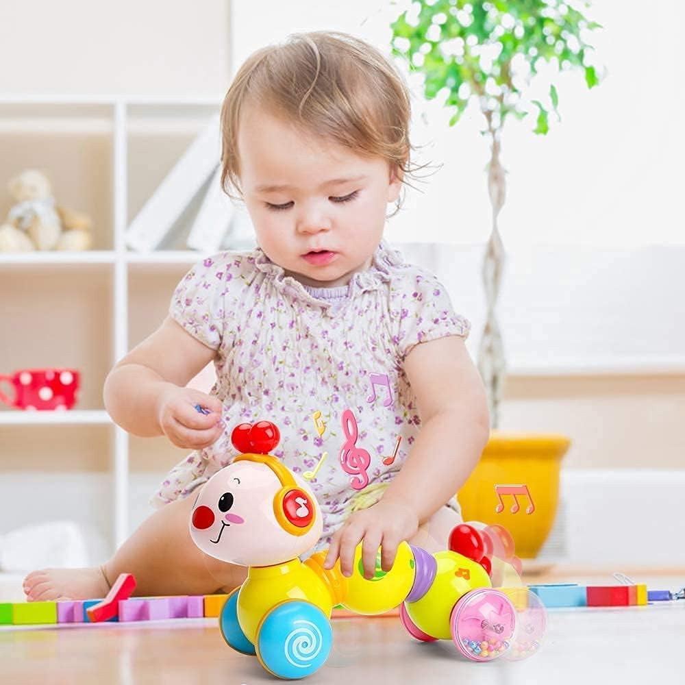 Press and Go Baby Crawling Toys with Light up Music U399891