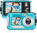 Waterproof 2.7K Full HD 48MP Underwater Digital Camera with Dual Screens A8145