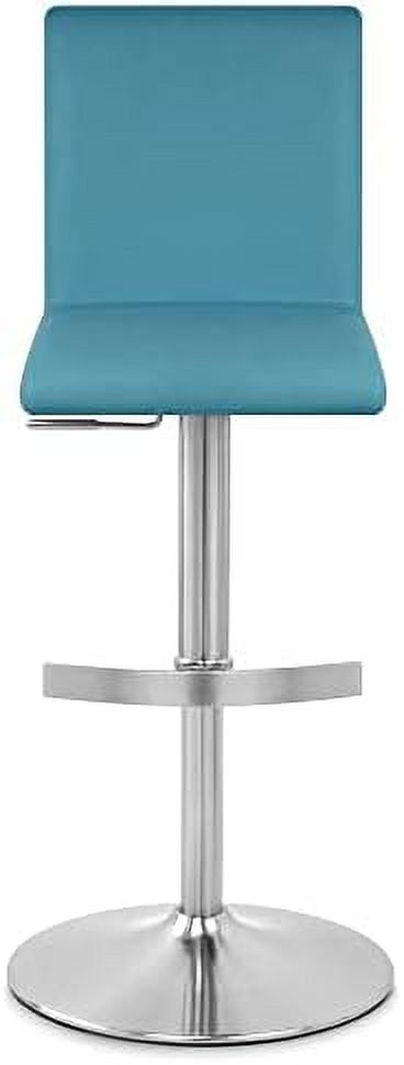 Modern Adjustable Height Swivel Stool in Slate Grey D3887